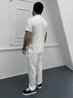 Костюм фут.-штаны Zegna #02-034 (бел.)