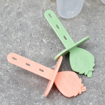 Форма для мороженого "Клубника" 4шт