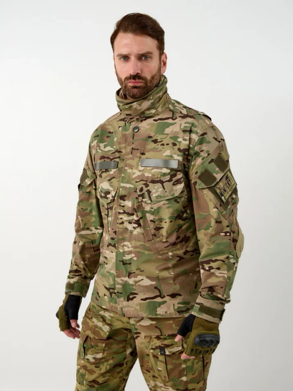 Куртка тактическая GEN3 COMBAT MULTICAM, рипстоп NYCO 50/50, цвет MULTICAM, мужская