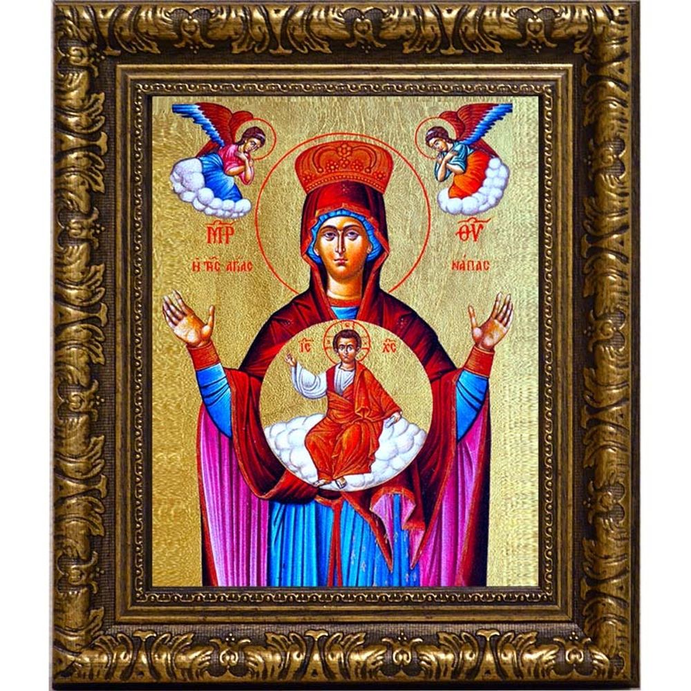 Айя (Агия) Напа, Покровительница Леса. Икона Божьей Матери на холсте.