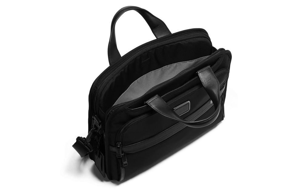 TUMI Alpha 3 Nylon Handbag Laptop Bag Regular Men"s Black
