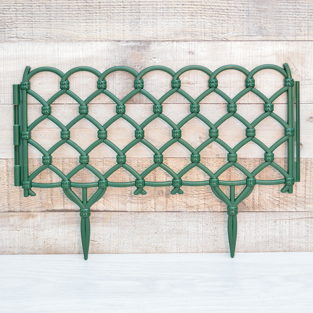 Заборчик декоративный Фаберже 2,8м темно-зеленый