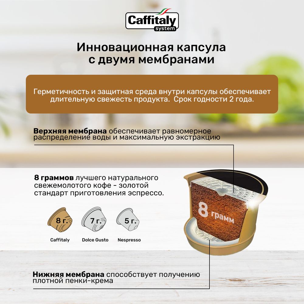 Кофе в капсулах Caffitaly Prezioso