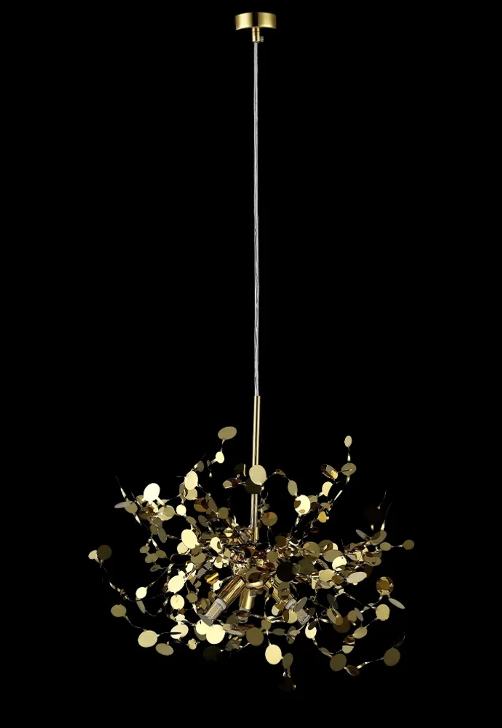 Светильник подвесной Crystal Lux GARDEN SP3 D400 GOLD