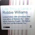 Robbie Williams / Life Thru A Lens (25th Anniversary Edition) (Clear Vinyl)(LP)