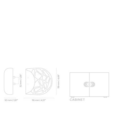 Мебельная ручка PullCast ATLAS CM3008