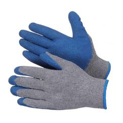 Перчатки х/б со вспененным латексом ТОРРО