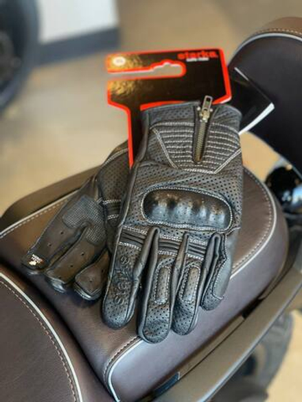 Мотоперчатки STARKS Capella Air перфорированная кожа черные