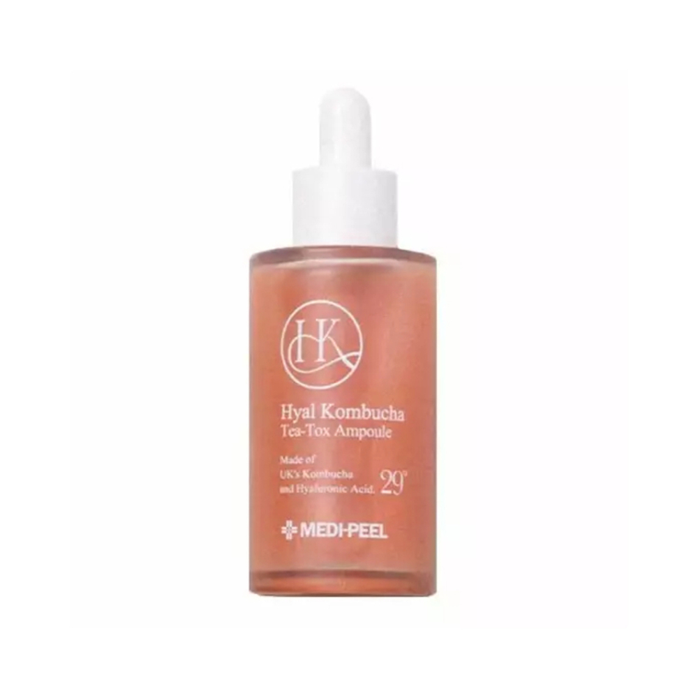 Восстанавливающая ампула с 70% комбучи и церамидами Medi-Peel Hyal Kombucha Tea-Tox Ampoule
