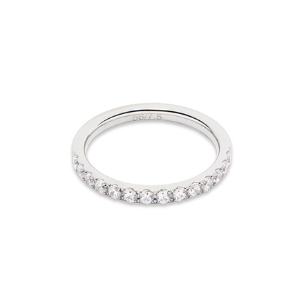 Кольцо Coeur de Lion Crystal-Silver 0146/40-1817 54
