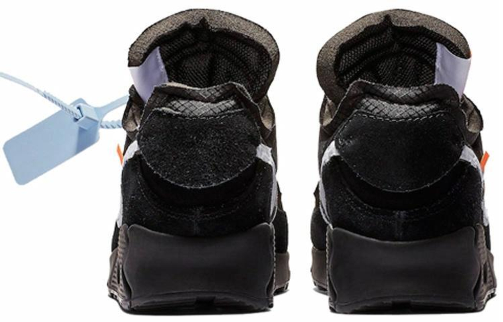 Кроссовки Off-White X Nike Air Max 90 Black The Ten