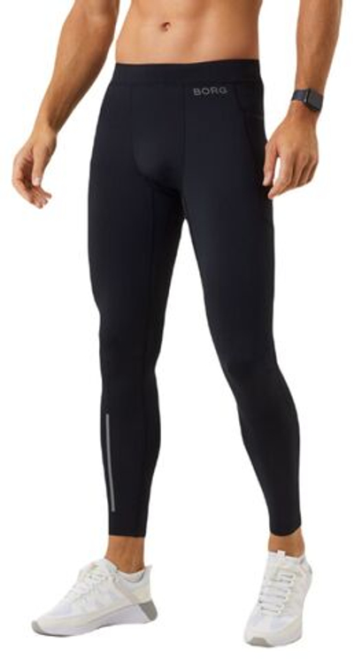 Теннисные брюки Bj_rn Borg Running Winter Tights - Black