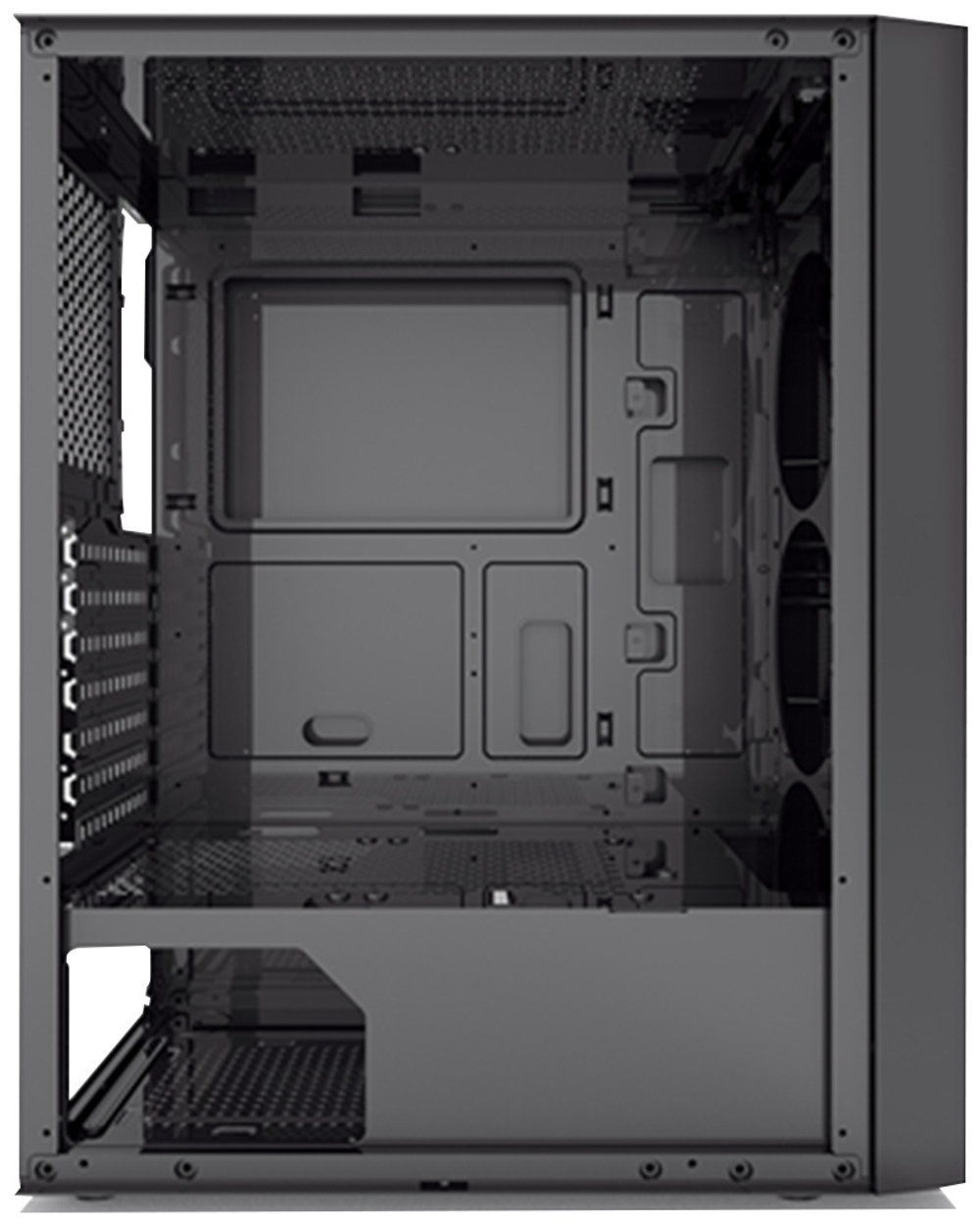 Корпус PCcooler MA100 MESH BK черный