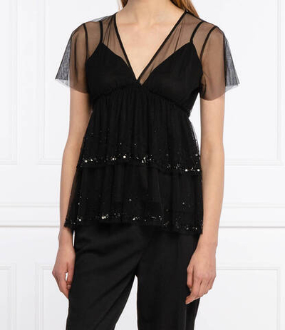 блузка + подкладка Twinset Actitude - черный(211MT2171)