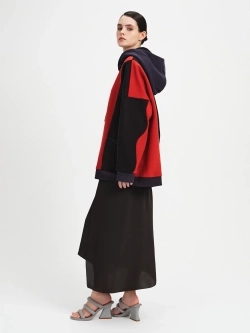 Худи из плотного футера OLA OLA