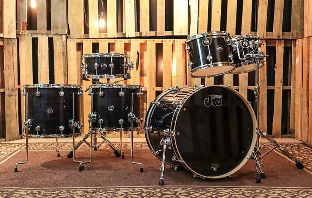 Ударная установка Drum Workshop Shell Set Perfomance Lacquer Ebony Stain