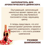 РОЗОВОЕ ШАМПАНСКОЕ - Наполнитель для ароматического диффузора