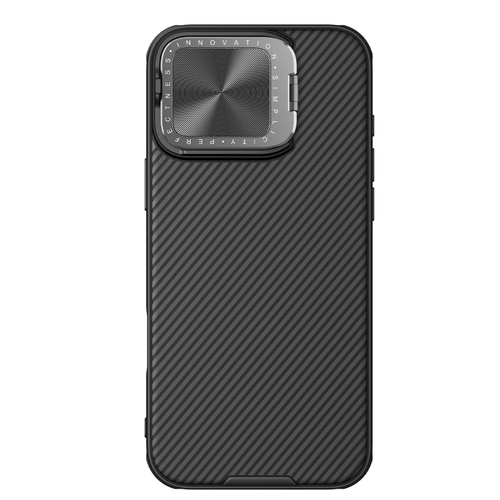 Чехол от Nillkin на iPhone 16 Pro Max с металлической откидной крышкой, серия CamShield Prop Magnetic Case ( с поддержкой беспроводной зарядки MagSafe)