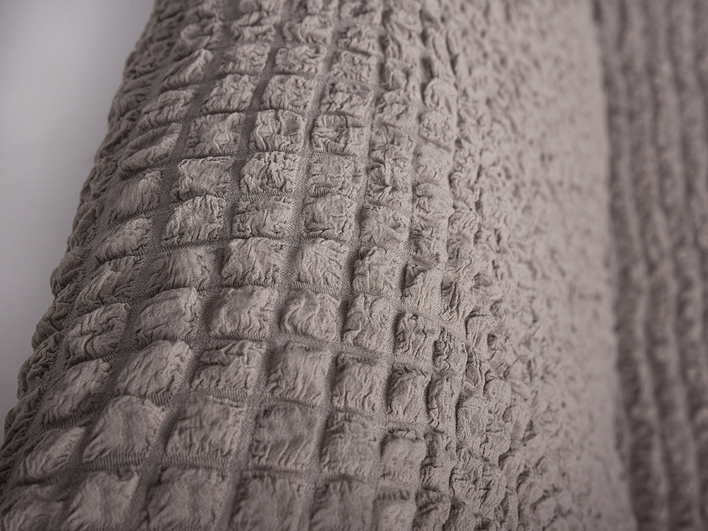 Чехол на трехместный диван без подлокотников Модерн, цвет Капучино