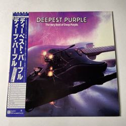 Винтажная виниловая пластинка LP Deepest Purple The Very Best Of Deep Purple (Japan 1980) (Obi) Highway Star