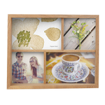 Мультирамка edge натуральное дерево