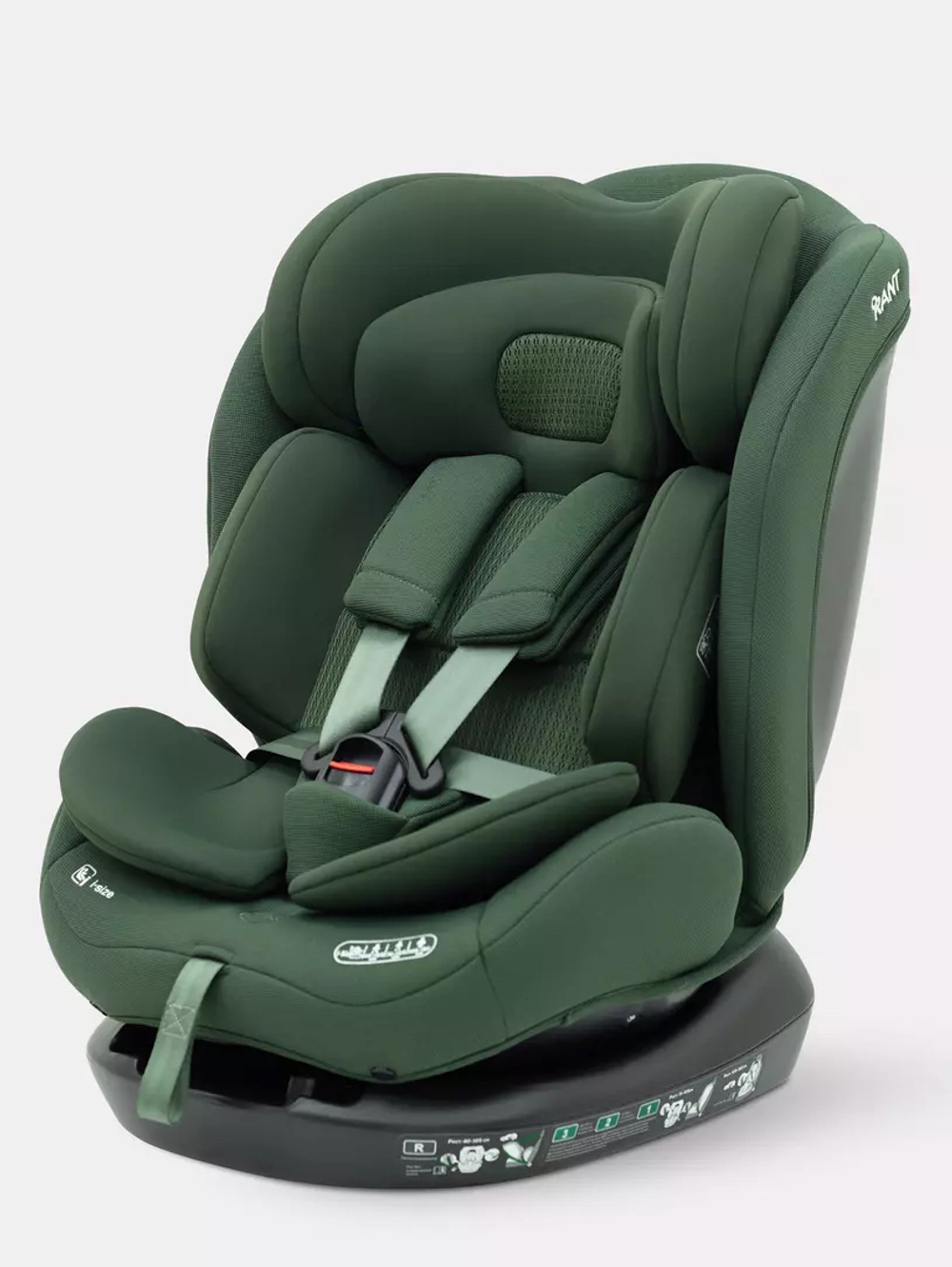 Автокресло детское Rant Matrix I-Size группа 0/1/2/3 (0-36) Olive