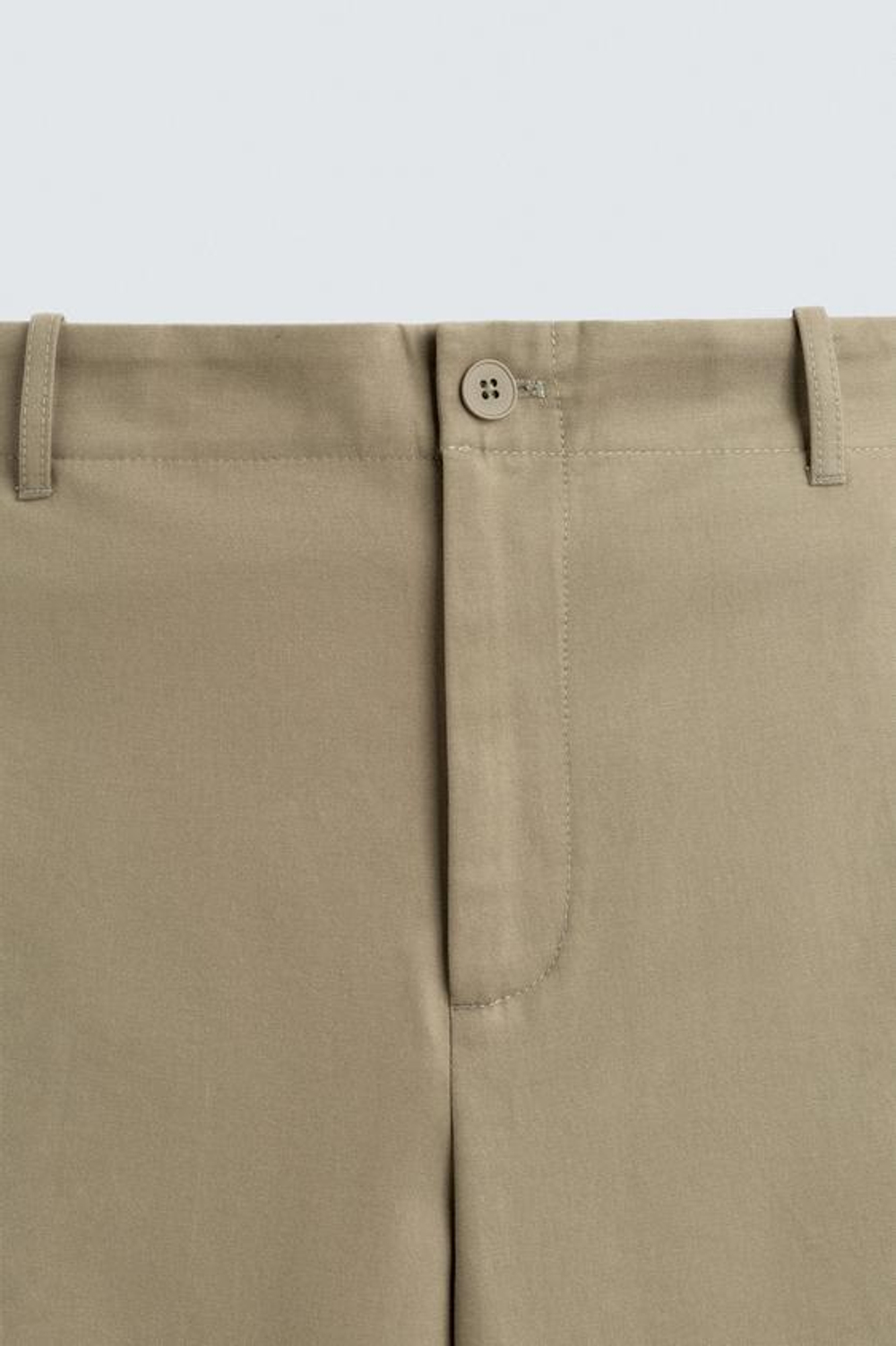 ZARA ШОРТЫ RELAXED FIT ИЗ ХЛОПКА И ЛЬНА, РЫЖЕВАТО-КОРИЧНЕВЫЙ