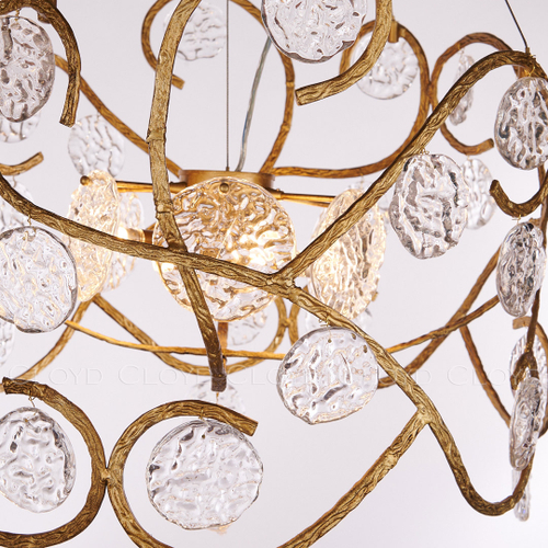 Люстра Cloyd MAZE C8 / Ø60 см - латунь (арт.10845)