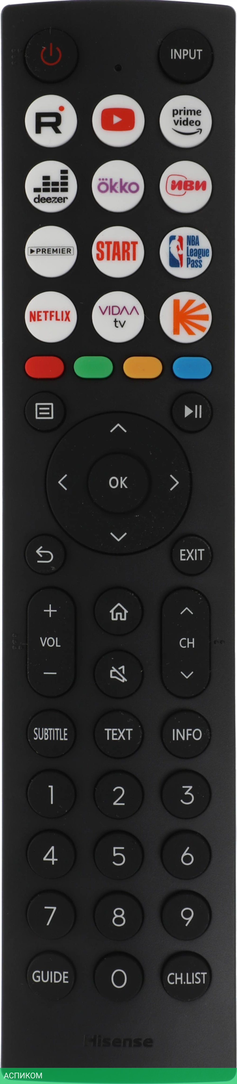 Телевизор LED Hisense 32" 32A4N