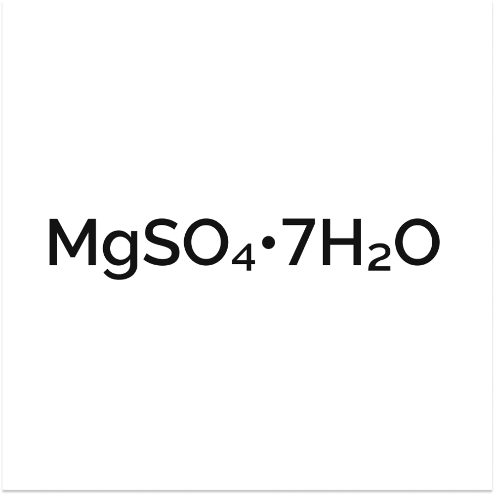 магний сернокислый 7-водный формула