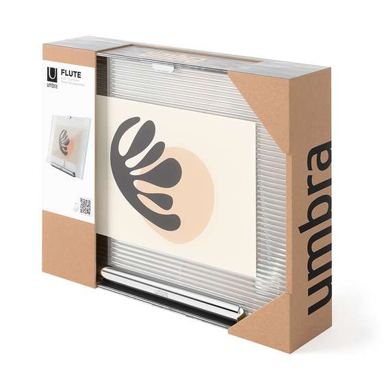 Фоторамка flute, 16х20 см, хром