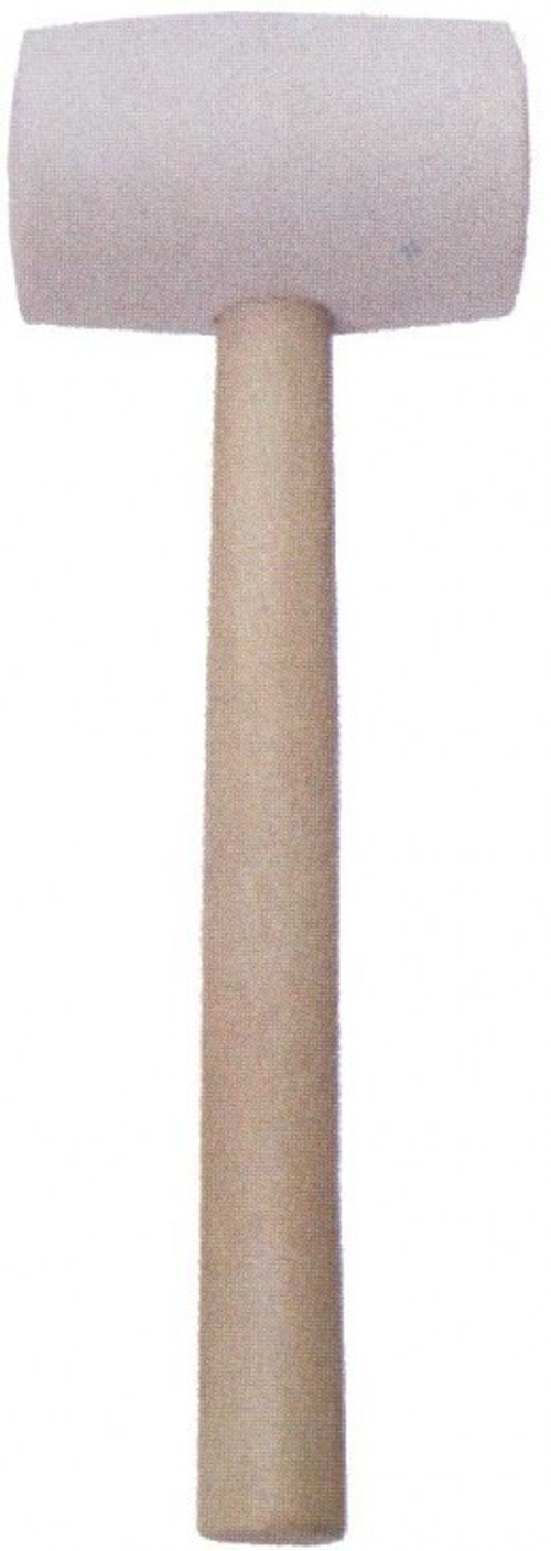 Киянка резиновая Белая  с дер.ручк. 460г (888)   6822460