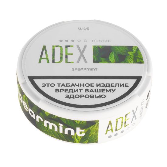 ЖЕВАТЕЛЬНЫЙ ТАБАК ADEX SPEARMINT MEDIUM