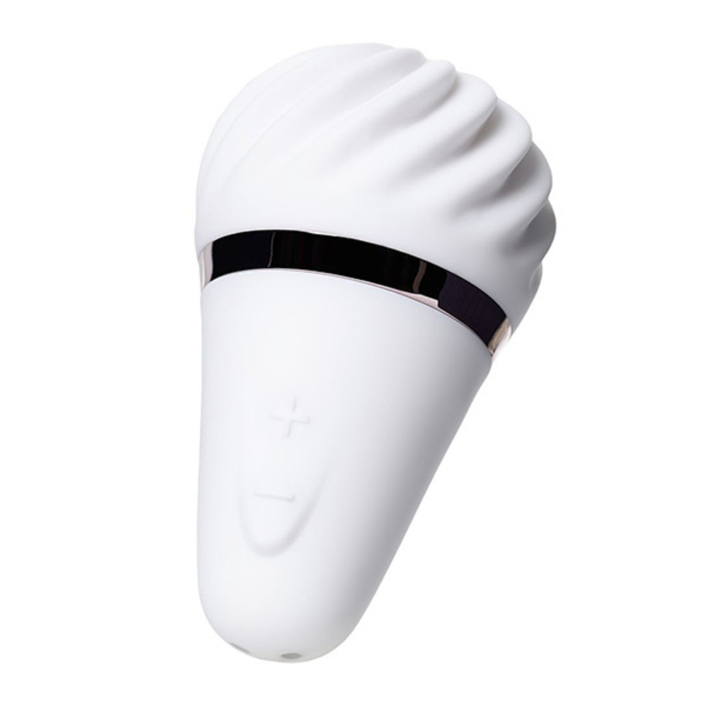 Белый вибромассажер Satisfyer Little Wand