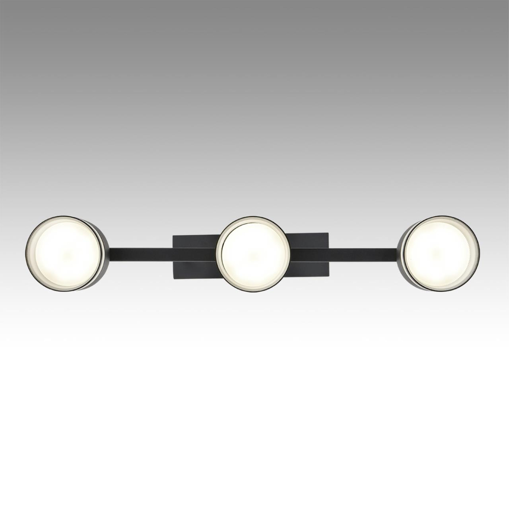 8240/3 COMFI LN26 240 черный, металл/акрил Светильник подвесной LED GX53 3*7W 220V LANIKA
