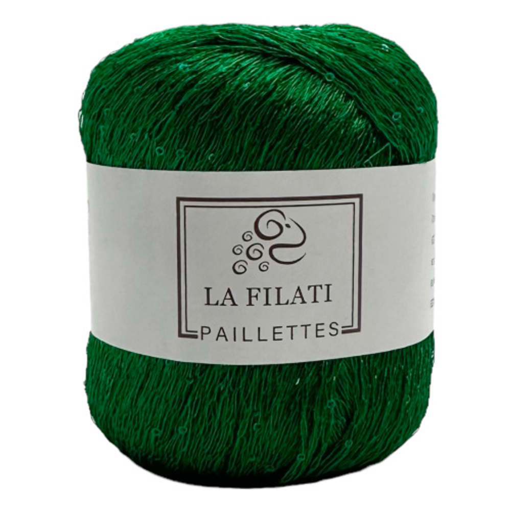 Пряжа Paillettes, 50г, 275м, 100%полиэстер (цена за 1 шт)