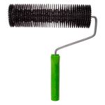 81110 Валик игольчатый для наливных полов с ручкой, острая игла, 240 мм  Сибртех