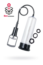 Помпа для пениса прозрачная 27,5 см (блистер)