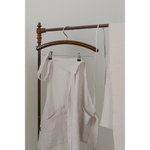 Фартук из умягченного льна бежевого цвета Essential,, 70х82 см