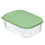 Контейнер для продуктов "Verona" прямоугольный 0,17л с гибкой крышкой (зеленый)