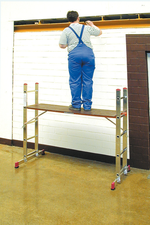 ПЕРЕДВИЖНЫЕ ПОДМОСТИ МАЛЫЕ ЛЕСТНИЧНЫЕ ПОДМОСТИ C ПАРОЙ РОЛИКОВ KRAUSE CORDA 080042 (80042)