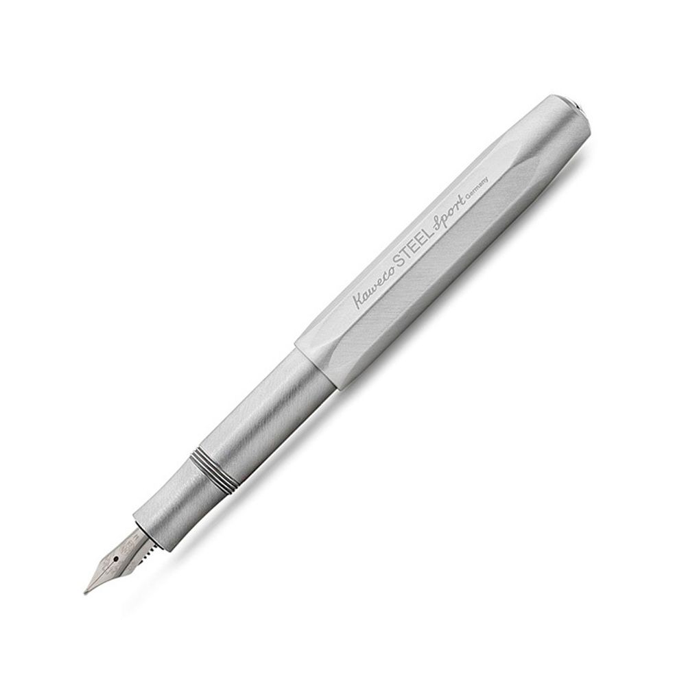 Перьевая ручка Kaweco Steel Sport BB 1.3мм серебристая (10001402)