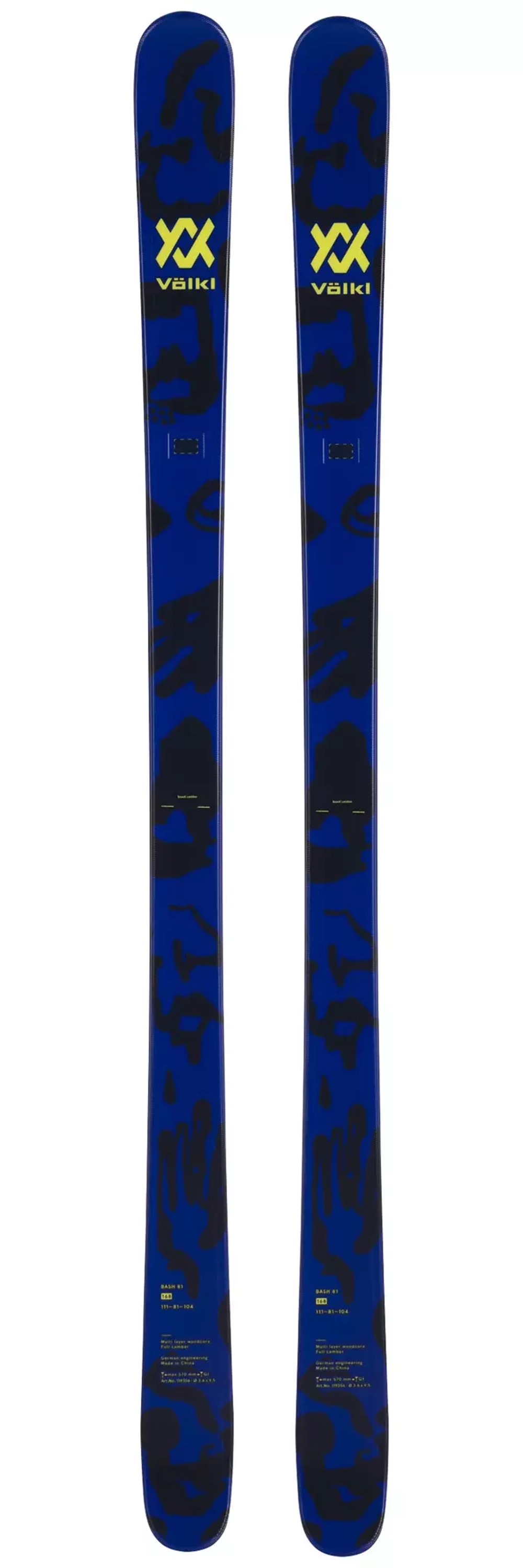 Лыжи горные Volkl Bash 81