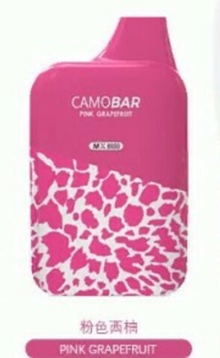 CAMOBAR MX8000 Розовый грейпфрут 8000 затяжек 20мг (2%)