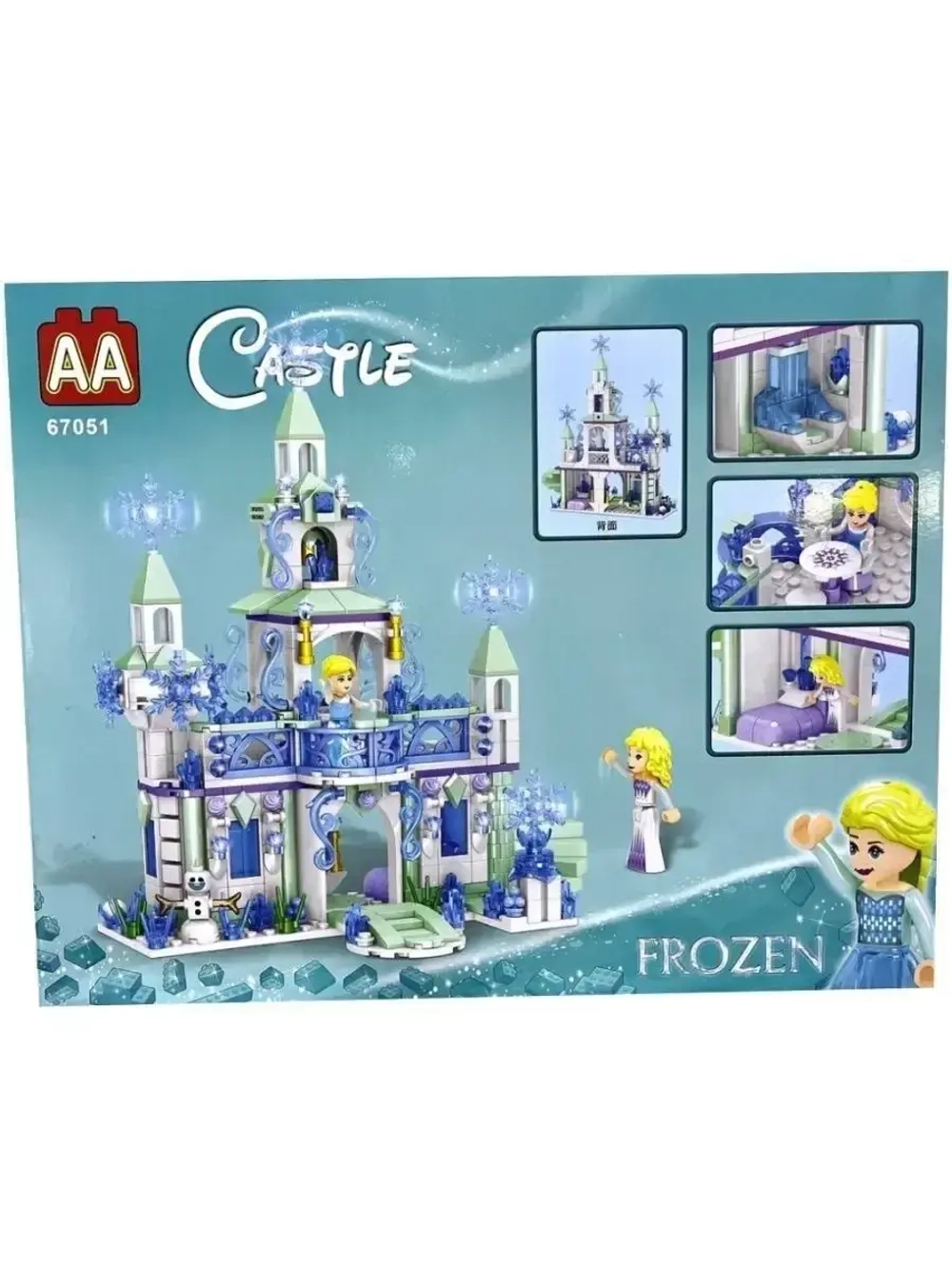 Конструктор Frozen Ледяной замок Эльзы 445 деталей 67051
