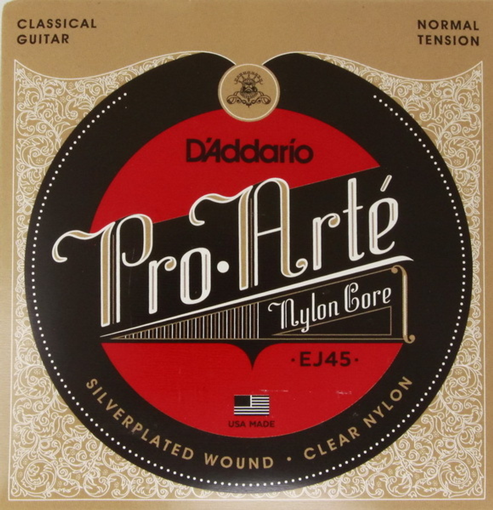 Струны D`Addario EJ45 (Classical) Нейлон