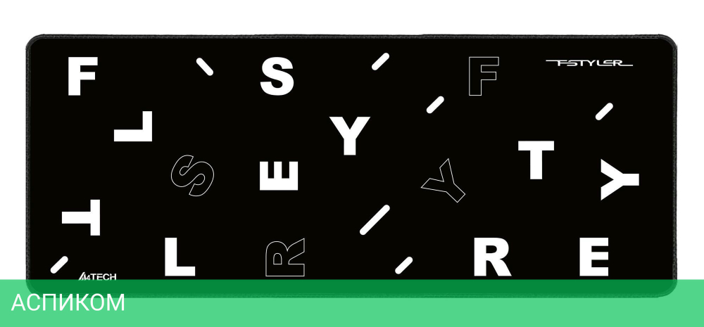 Коврик для мыши A4Tech FStyler FP75 черный