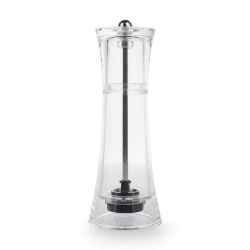 Мельница для перца 17.5см Bisetti Verona прозрачная Италия