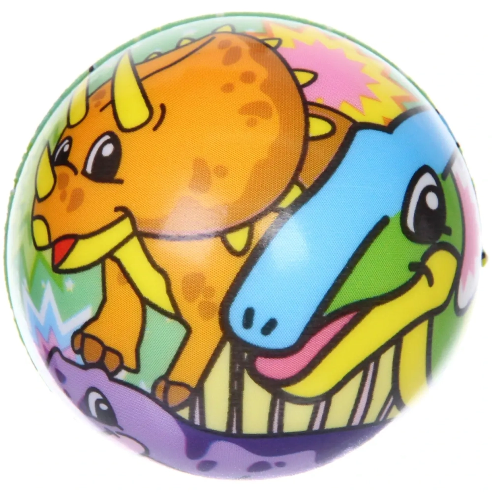 Мяч 6,3 см «Юрский период» (антистресс) попрыгун, микс СТИКЕР НА ШОУ-БОКС