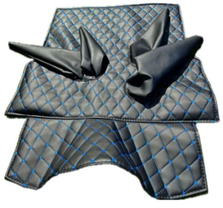 Обшивка-обивка салона УАЗ 469, 7 предметов (синяя нить Бабочка)